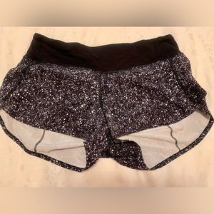 Lululemon speed shorts size 4